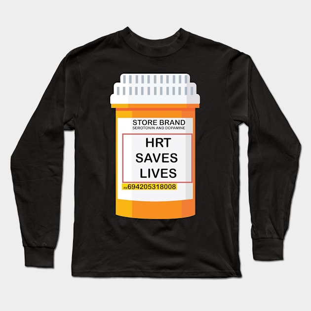 hrt saves lives Long Sleeve T-Shirt by remerasnerds